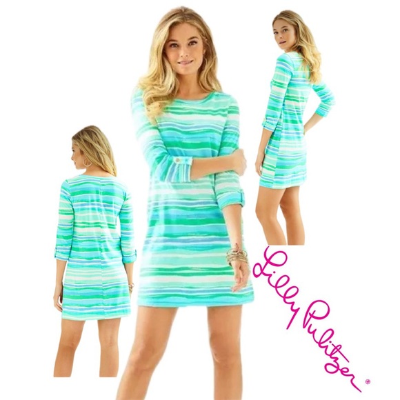 Lilly Pulitzer Dresses & Skirts - LILLY PULITZER LindenSea Stripe 100% PrimaCottonSz M